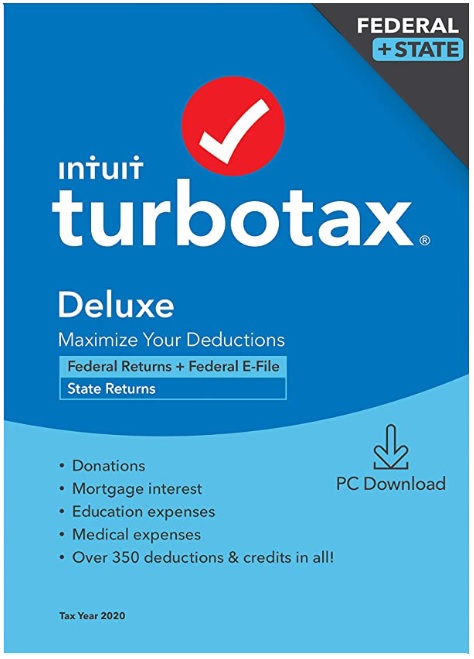 intuit turbotax deluxe for windows